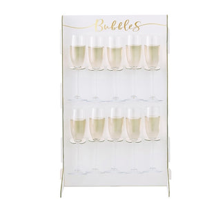 Prosecco Bubbly Drinks Wall Holder - Gold Wedding Range by Ginger Ray