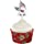 Mini Christmas Gonk Sugarcraft Toppers | 12 Pack