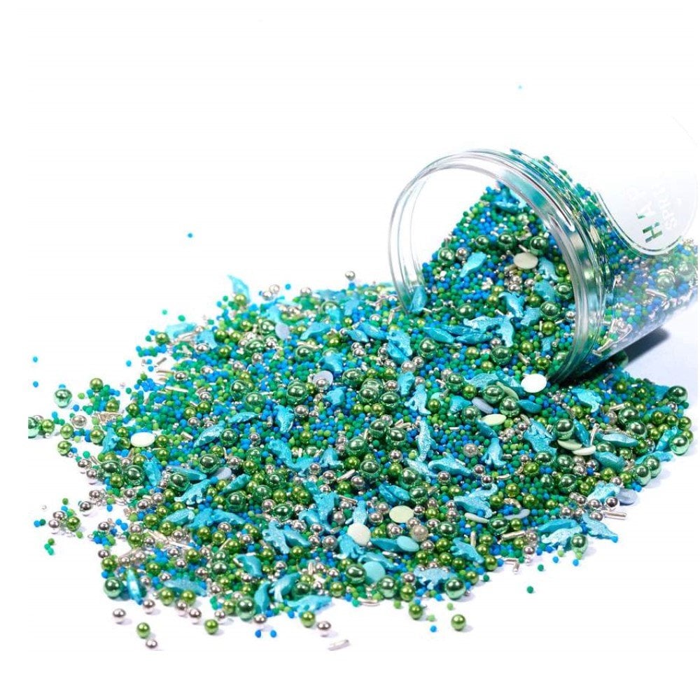 Happy Sprinkles Dinosaur Jurassic Edible Sprinkles 90g