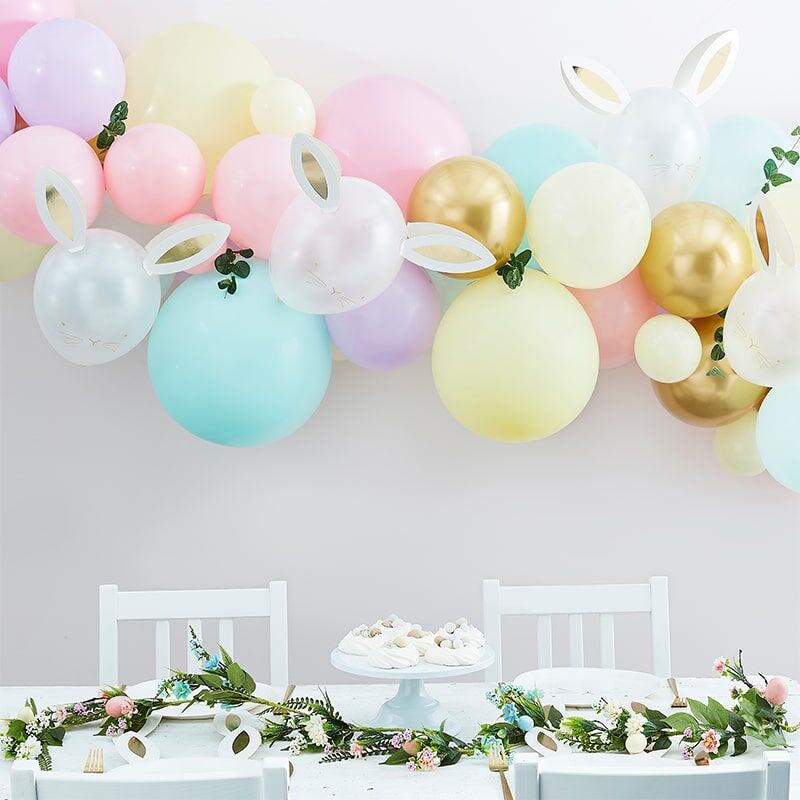 EASTER BUNNY BALLOON ARCH KIT - GINGER RAY
