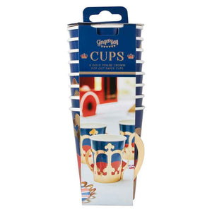 Union Jack Coronation Party Paper Cups