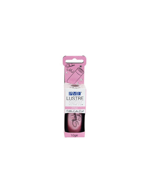 Lustre Snow Edible Glitter Powder - Pink 10g