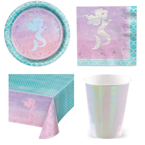 Mermaid Shine Party Pack - Pack for 8