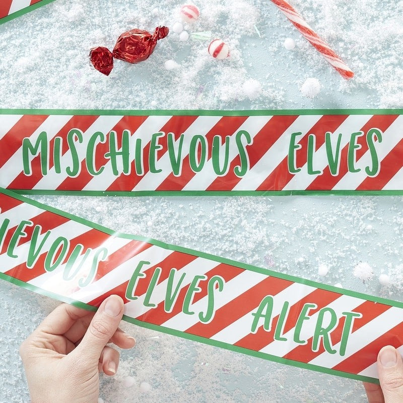 Elf Caution Tape - Novelty Christmas