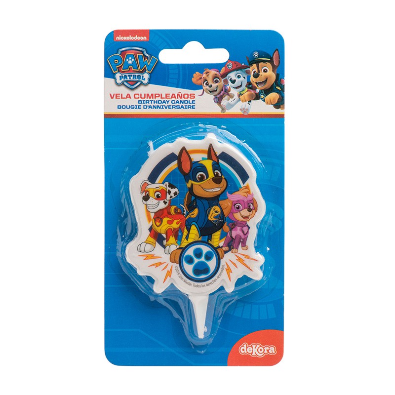 Paw Patrol Birthday Cake Candle