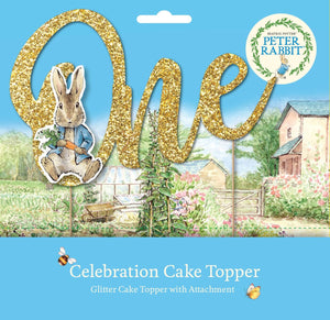 Peter Rabbit First Birthday One Cake Topper