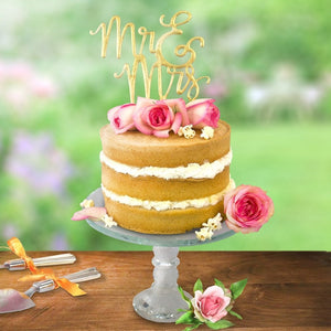 PME 'Mr & Mrs' Script Cake Topper Cutter