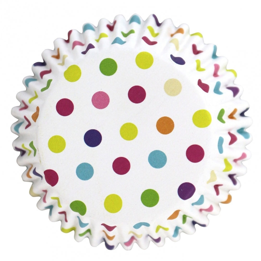 PME Polka Dot Foil Lined Cupcake Cases - Pack of 30