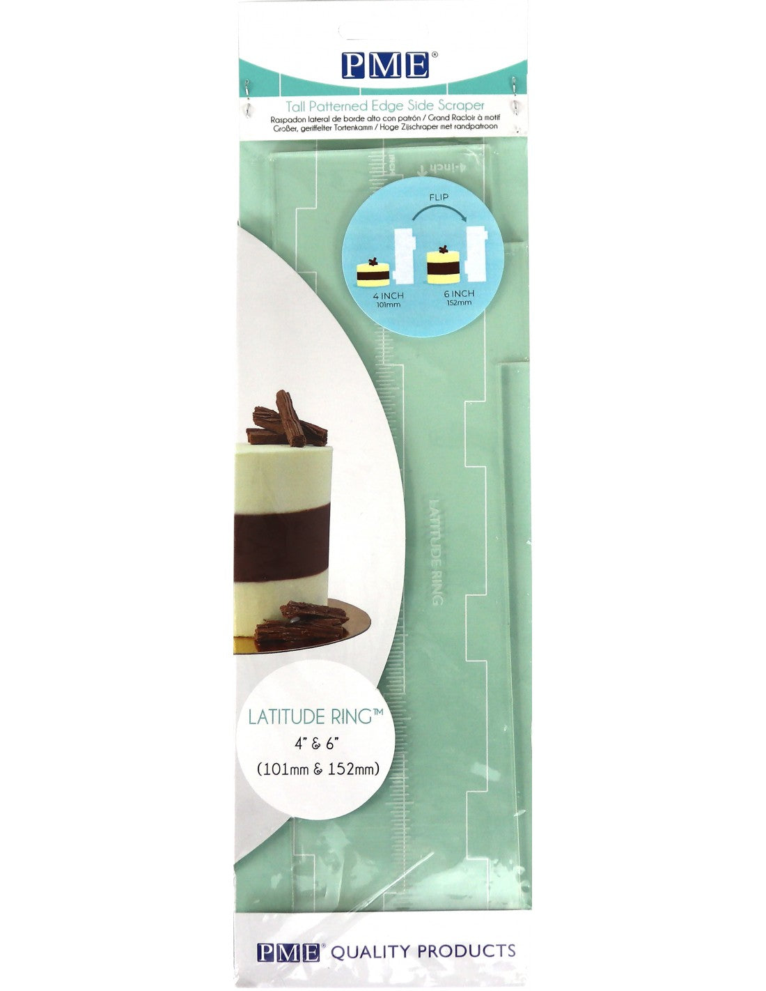 LATITUDE RING SIDE SCRAPER - 4” & 6" (100MM & 150MM) - PME