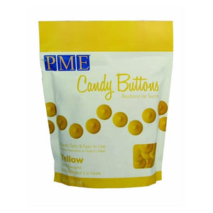 PME Candy Buttons - Yellow 340g