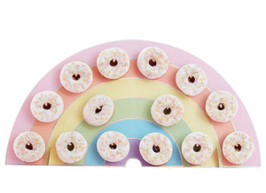 Rainbow Donut Wall Holder - Pastel Party Range by Ginger Ray