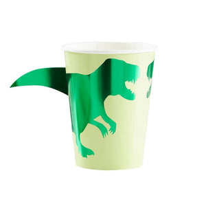 Dinosaur Paper Party Cups - Roarsome Range by Ginger Ray
