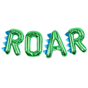 Dinosaur Party ROAR Balloon Bunting - Roarsome Range by Ginger Ray