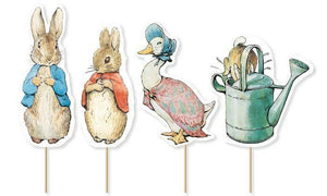 Beatrix Potter Peter Rabbit Cupcake Picks - 12 PK