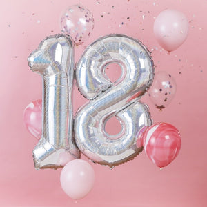 18th Birthday Balloon Bundle - Stargazer - Ginger Ray