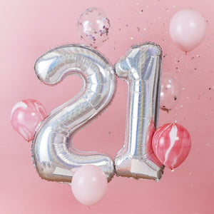 21st Birthday Balloon Bundle - Stargazer - Ginger Ray