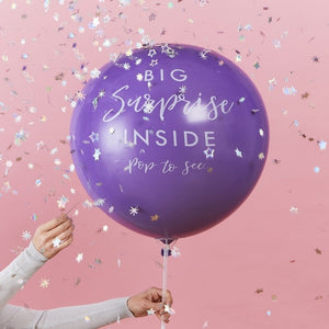 Surprise Gift Reveal Balloon - Stargazer - Ginger Ray