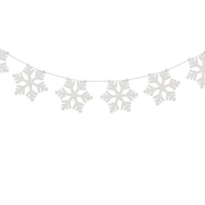 Christmas Wooden Snowflake Bunting - Ginger Ray