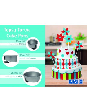 Topsy Turvy Round Cake Pan - PME - 8 INCHES
