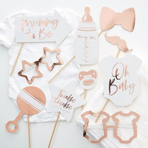 Baby Shower Photo Booth Props - Twinkle Twinkle Range by Ginger Ray