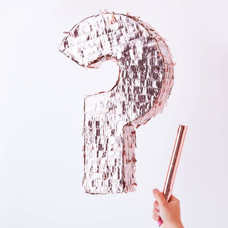 Gender Reveal Rose Gold Pinata - Twinkle Twinkle Range by Ginger Ray