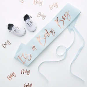 It’s A Baby Boy Sash - Twinkle Twinkle Range by Ginger Ray