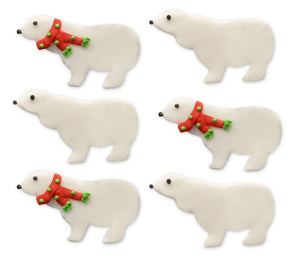 Wintery Polar Bear Sugarcraft Toppers